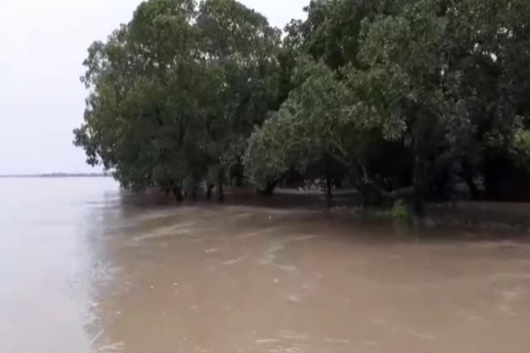 Flood At Nagaon Burhasapari