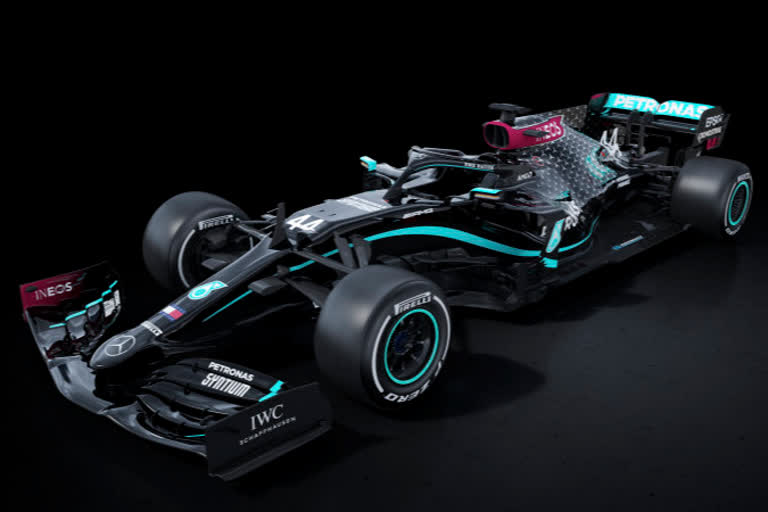 Mercedes switch to all-black livery for 2020 season