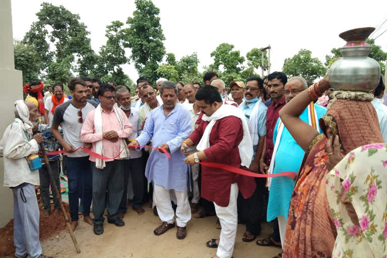 MLA handed over development work