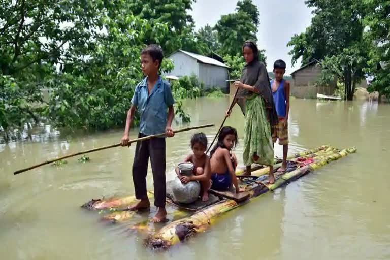 Assam floods affect 25 districts, 24 dead, several affected