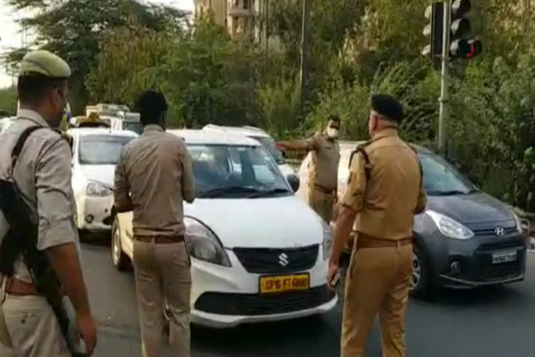 police alert in gautam buddha nagar