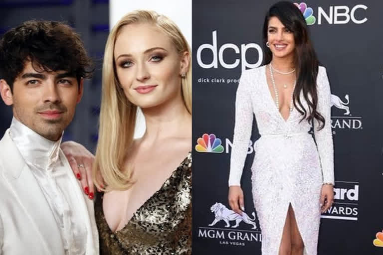 priyanka chopra, sophie turner, joe jonas, ETVbharat