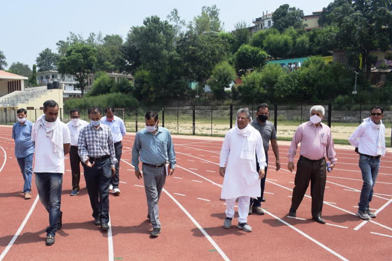 MLA Subhash Thaku on Luhanu stadium