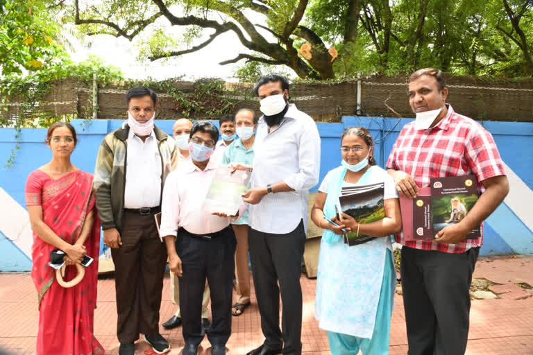 Hand Manual Released of malnad region disease KFD by Sriramulu