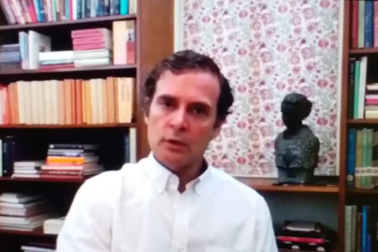 Rahul Gandhi on india china face off