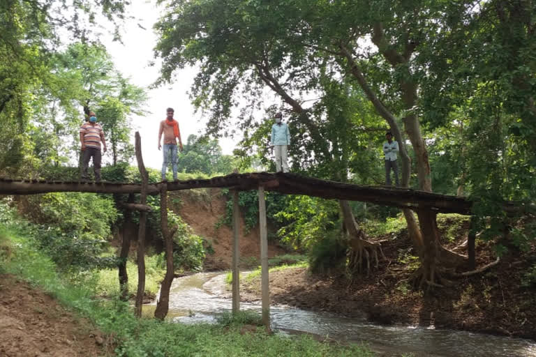 wooden bridge