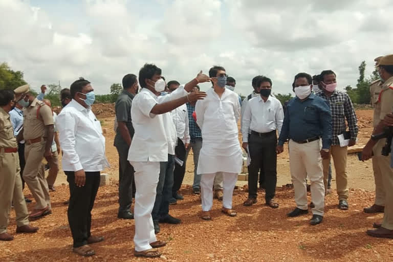 finacne minister buggana visits  kurnool dst panyam