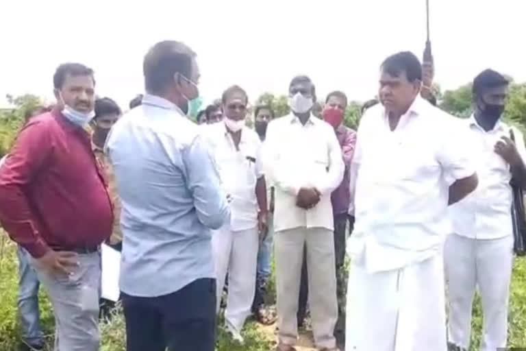 speaker pocharam srinivasa reddy tour in kamareddy