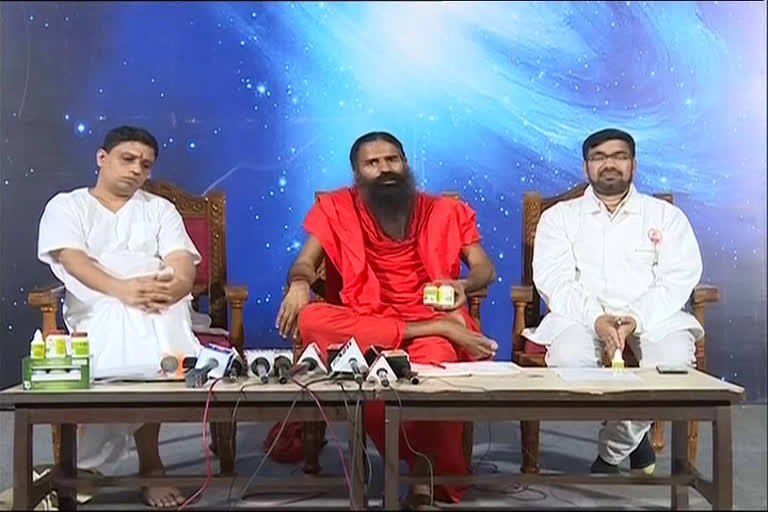 baba ramdev on coronil