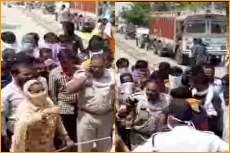 protest in Makrana, नागौर न्यूज