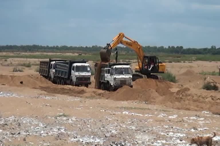 action against illegal transport of minor minerals