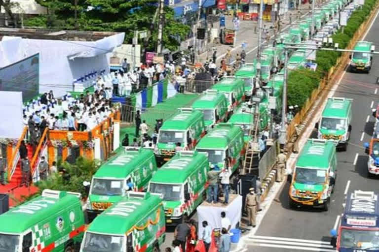 Andhra CM puts medicare on fast track with 1,088 ambulance fleet