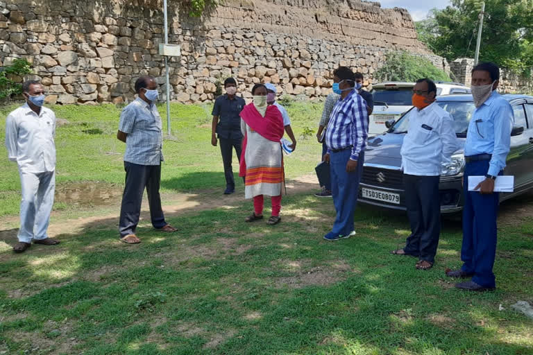 collector haritha visited villages in warangal rural