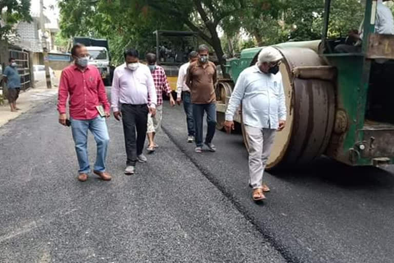 Rajendra Pal Gautam inspected