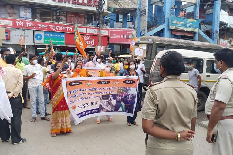 malda bjp protests