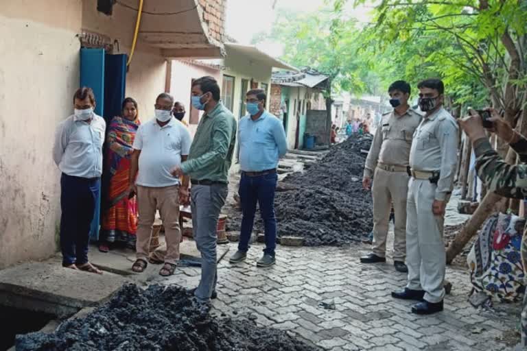 DC inspected city council area in jamshedpur