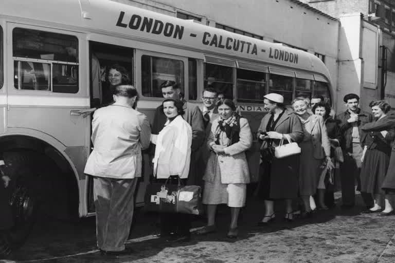 albert bus made trips between london and kolkata in 1968