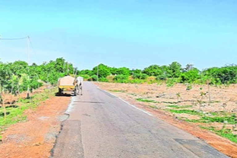 village roads development in nellore district