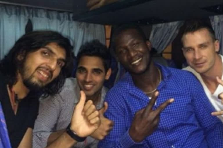 Ishant  sharma-darren sammy