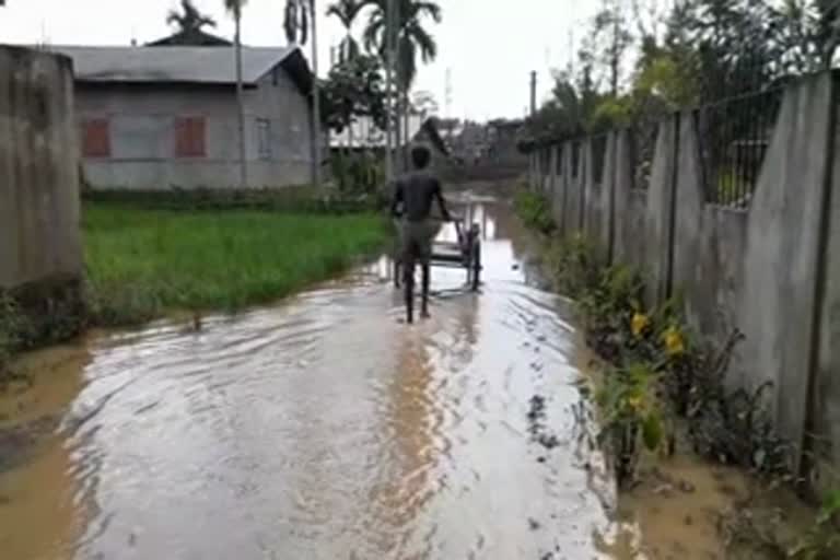 Poor Road Condition At Moran