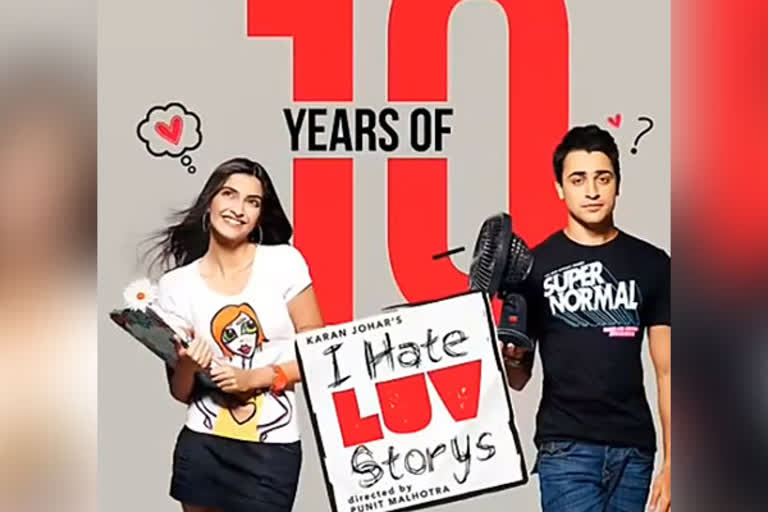 Sonam Kapoor celebrates as her film I Hate Luv Storys turns 10