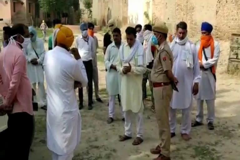 Hanumangarh news,  rajasthan news,  etvbharat news,  rajasthan hindi news,  Murder case in hanumangarh,  हनुमानगढ़ में हत्या, संगरिया में हत्या