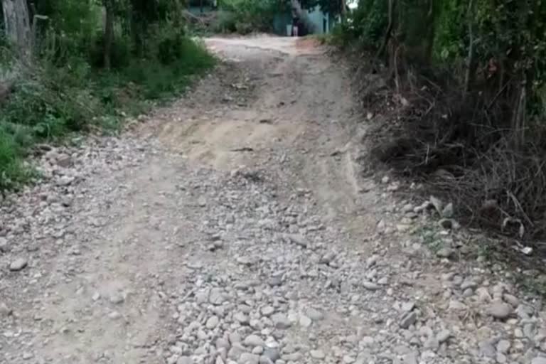 Road in bad condition