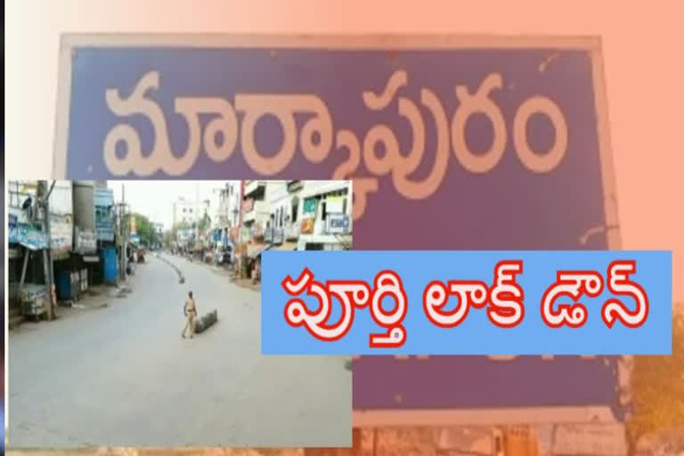 three days complete lockdown in markapuram prakasam district