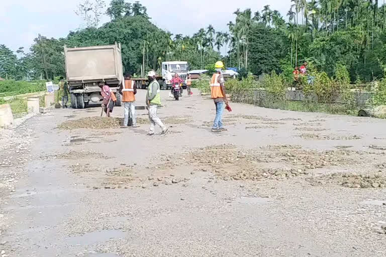 Road_repairing at Biswanath