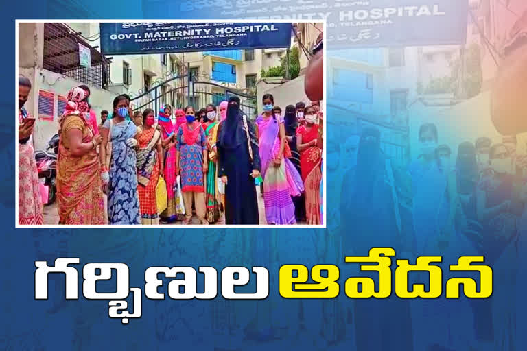 no healing pregnant women in koti, HYDERABAD