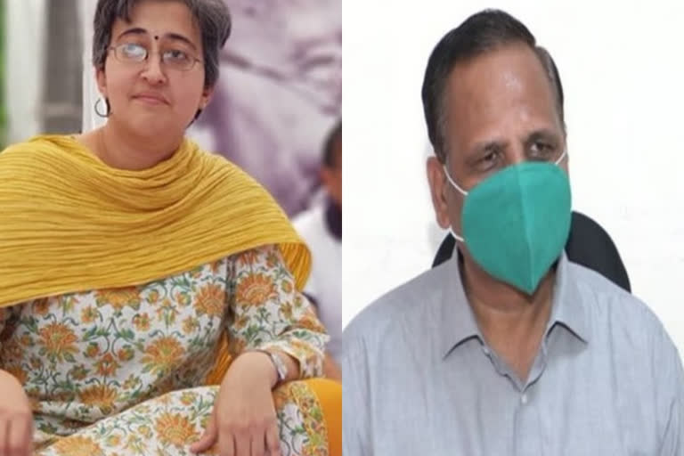 AAP MLA Atishi, Health minister Satyendra Jain announces decision to donate plasma