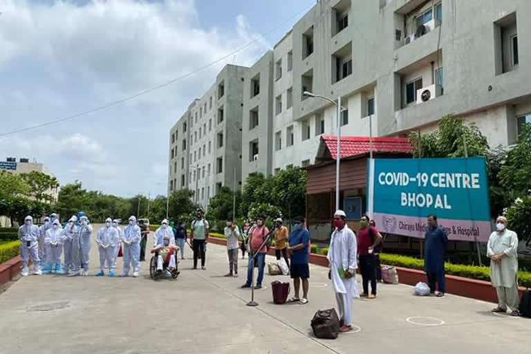 18 corona patients return home from chirayu Hospital