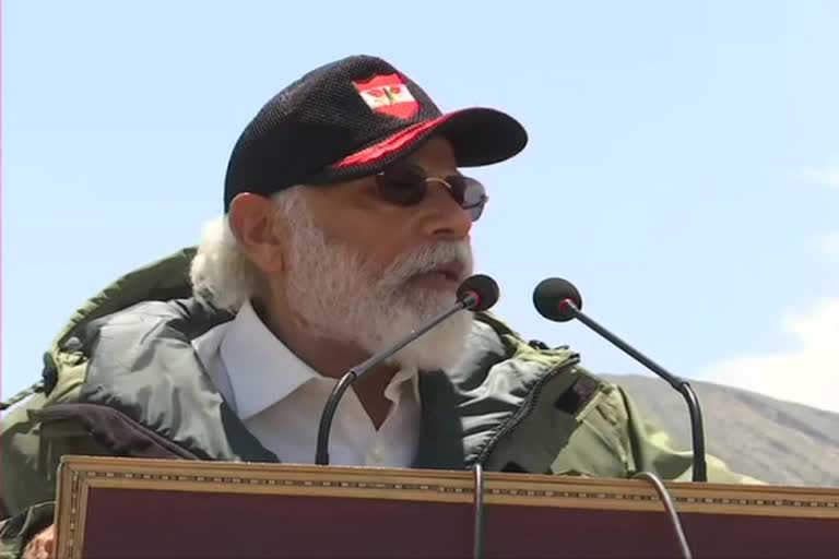 modi speech in ladakh