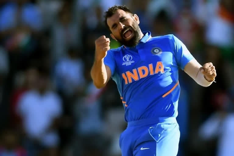 indian pacer mohammed shami returned to outdoor training