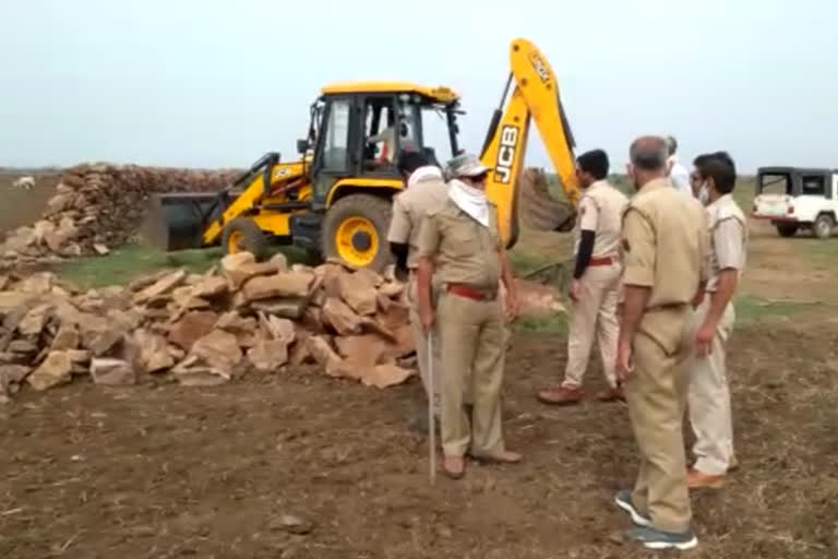 Removed Encroachment, वन विभाग, अंता बारां न्यूज़