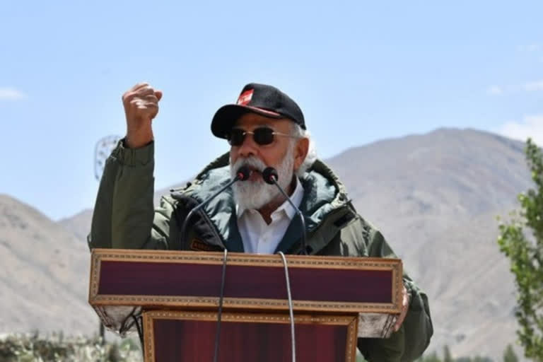 Bravery shown by you has sent message about India's strength: PM Modi to soldiers in Ladakh