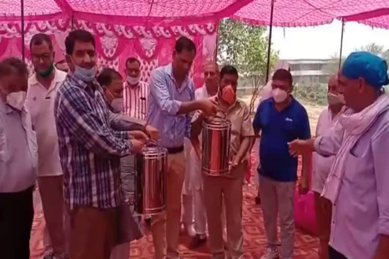 decoction distributed in bhiwani to increase the immunity