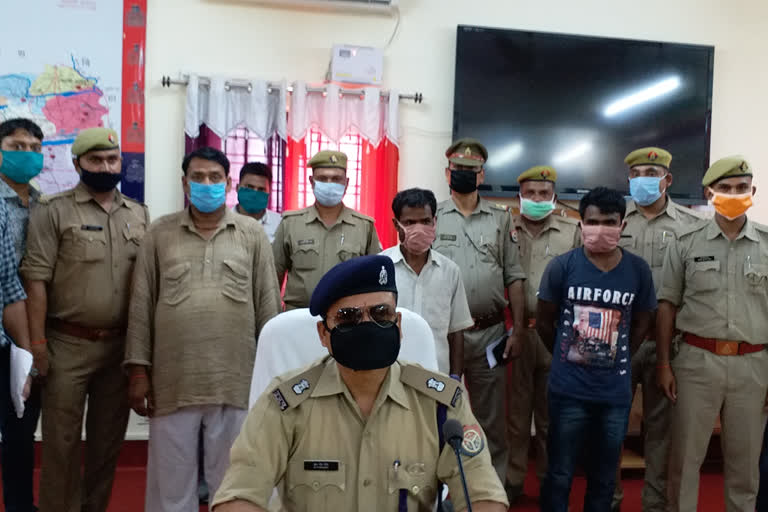 sonebhadra news, smuggling of heroine, smugglers arrested