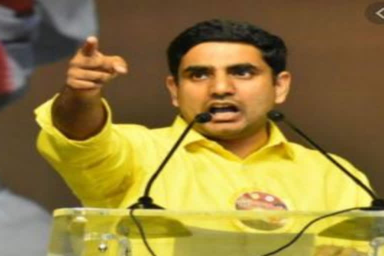 nara lokesh on amaravathi