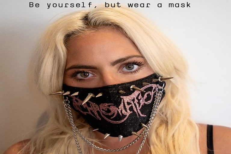 Lady Gaga launches 'mask game' challenge, says 'be yourself, but wear a mask!'