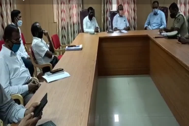 MLA D. C. Tammanna addressed meeting to control corona