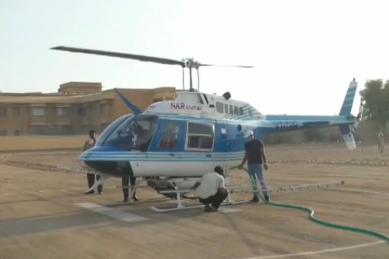 Govt deploys helicopter to control swarms in Rajasthan