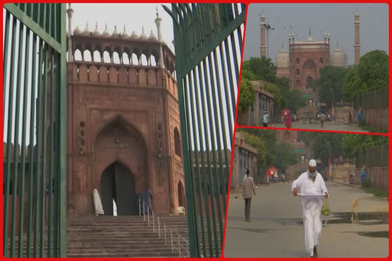 Jama Masjid opened for general public with some instructions in view of Corona