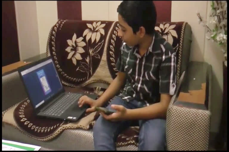 12 year old boy created mobile app to remind work in sirsa