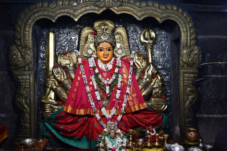 warangal bhadrakali temple celebrates shakambari utsav