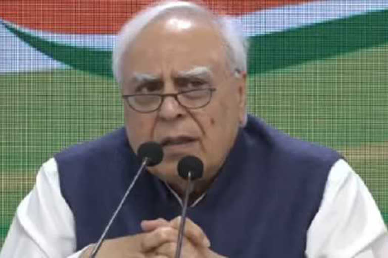 Congress spokesperson Kapil Sibal