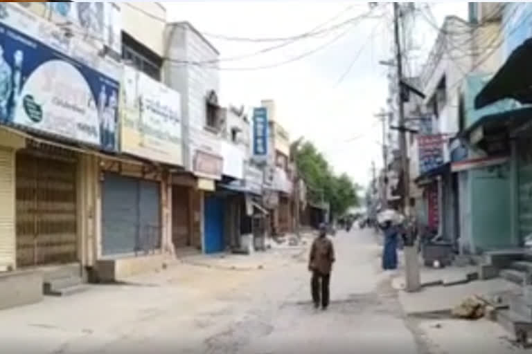 lockdown in adoni at kurnool dst