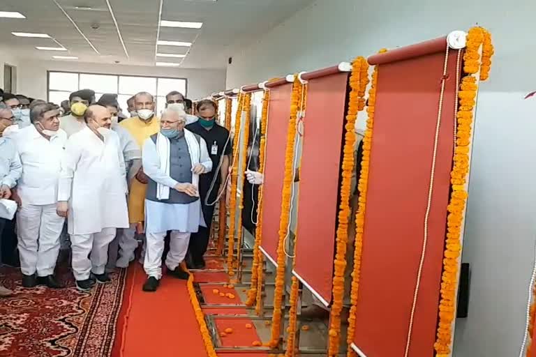 Chief Minister manohar lal inaugurates 12 gymnasiums in sonipat