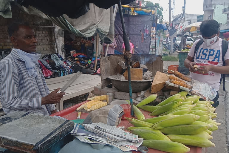 maize selling  in Paonta