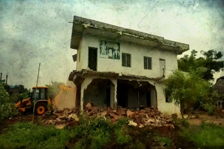 Lakshmi Theater in rajanagaram demolished